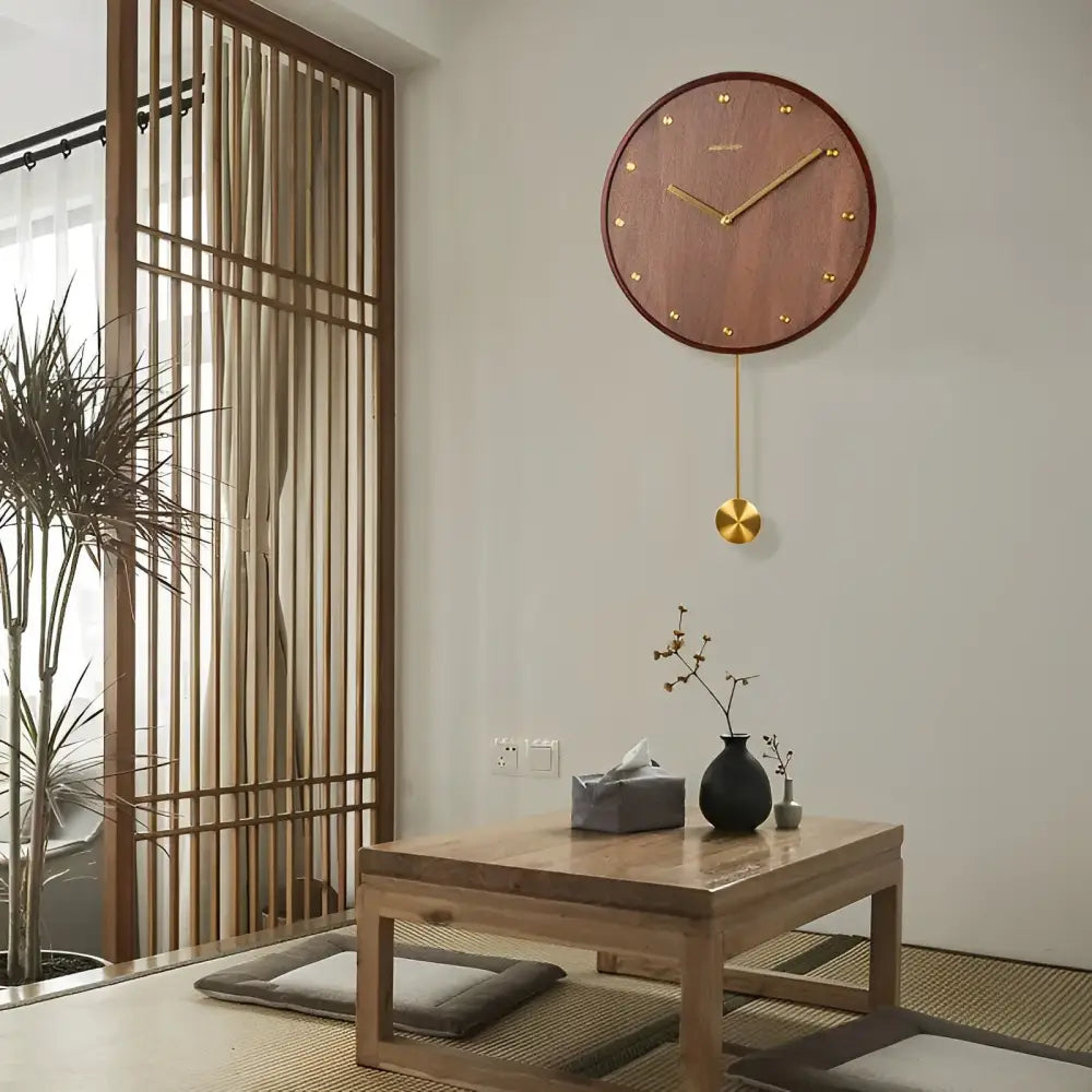 Pendule en Bois - Horloges murales