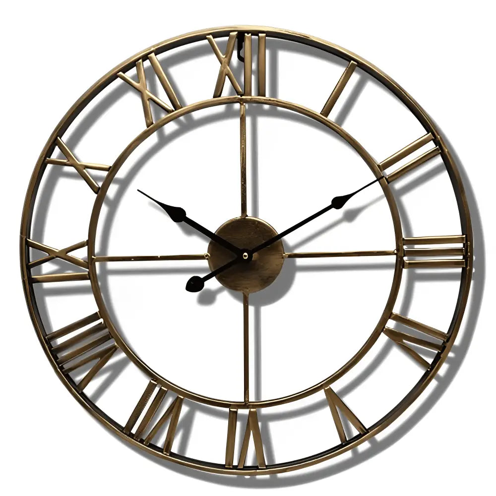 Horloge Murale Chiffre Romain - Horloges murales - or retro / 40 cm