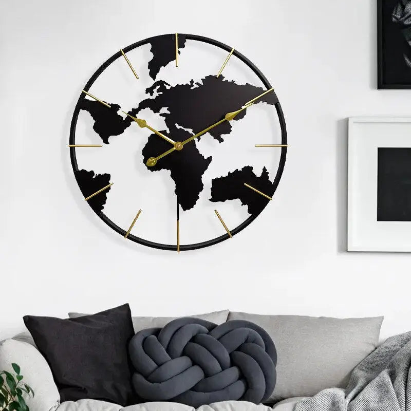 Horloge murale monde - Horloges murales