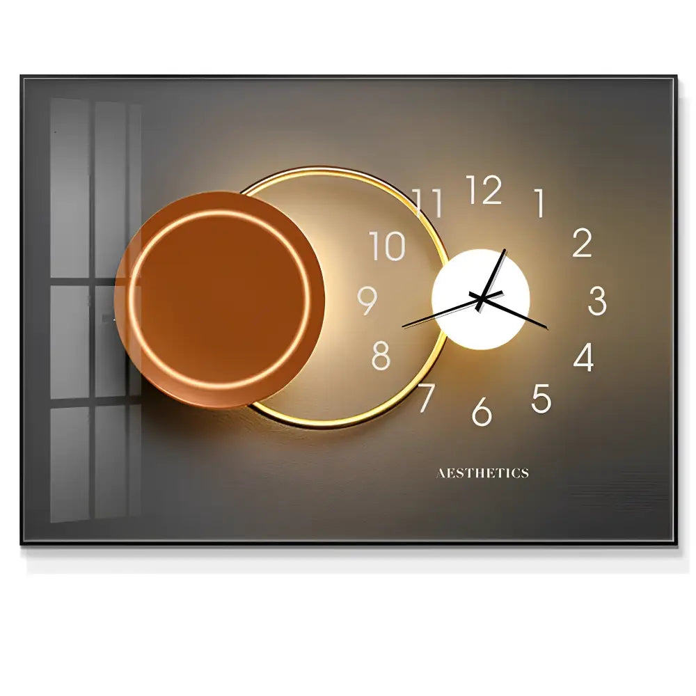 Horloge Murale Tableau Design - Horloges murales - Tableau noir Style 2 / 50 X